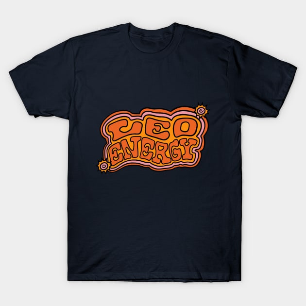 Leo energy T-Shirt by Doodle byMeg